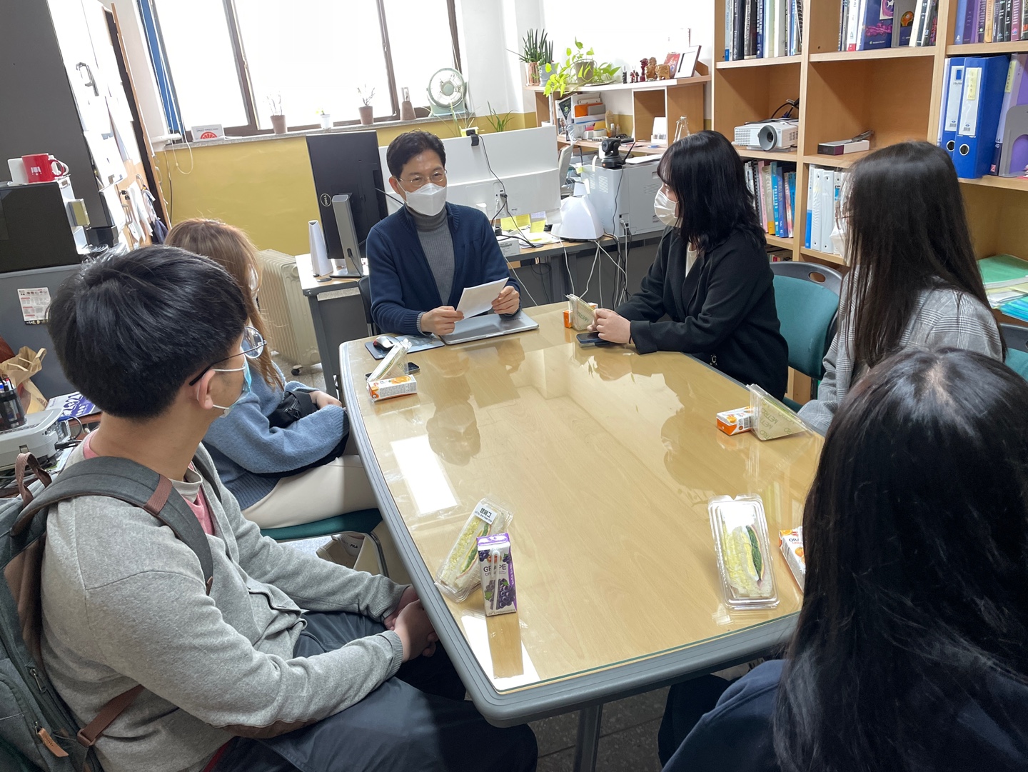 평생지도 교수님과의 만남 및 상담